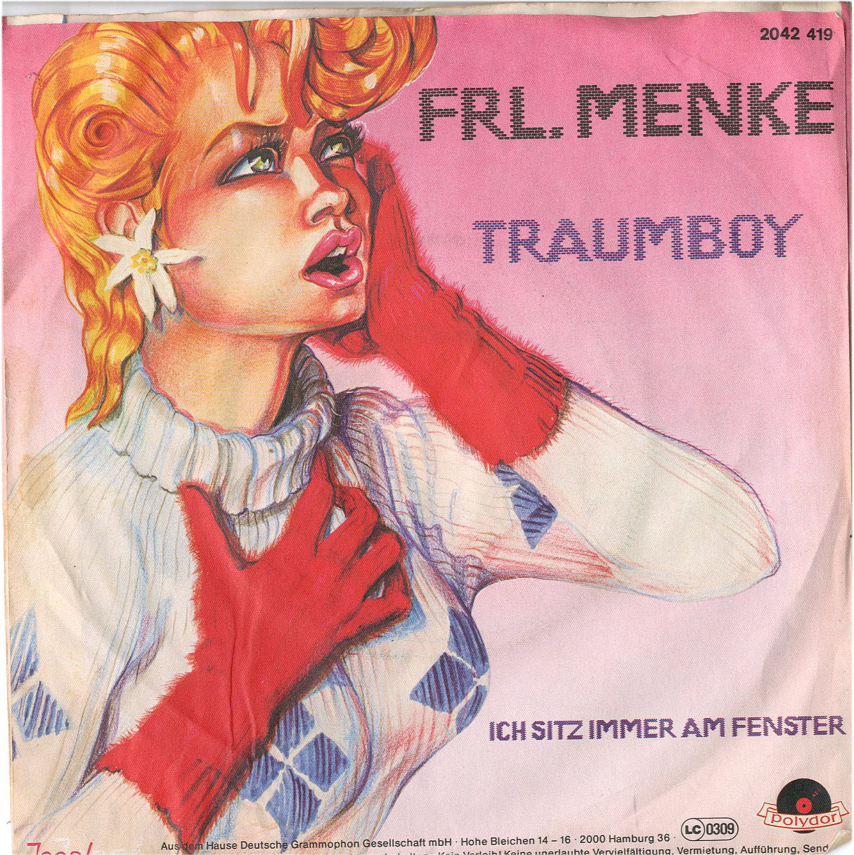 Albumcover Frl. Menke - Traumboy / Ich sitze immer am Fenster